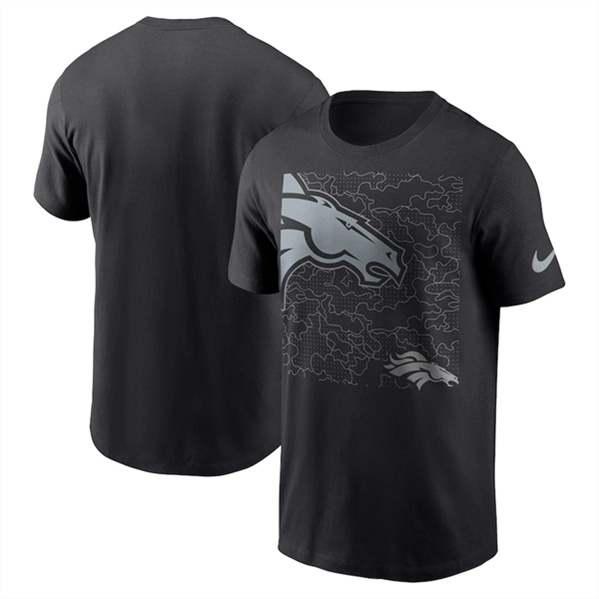 Men's Denver Broncos Black T-Shirt